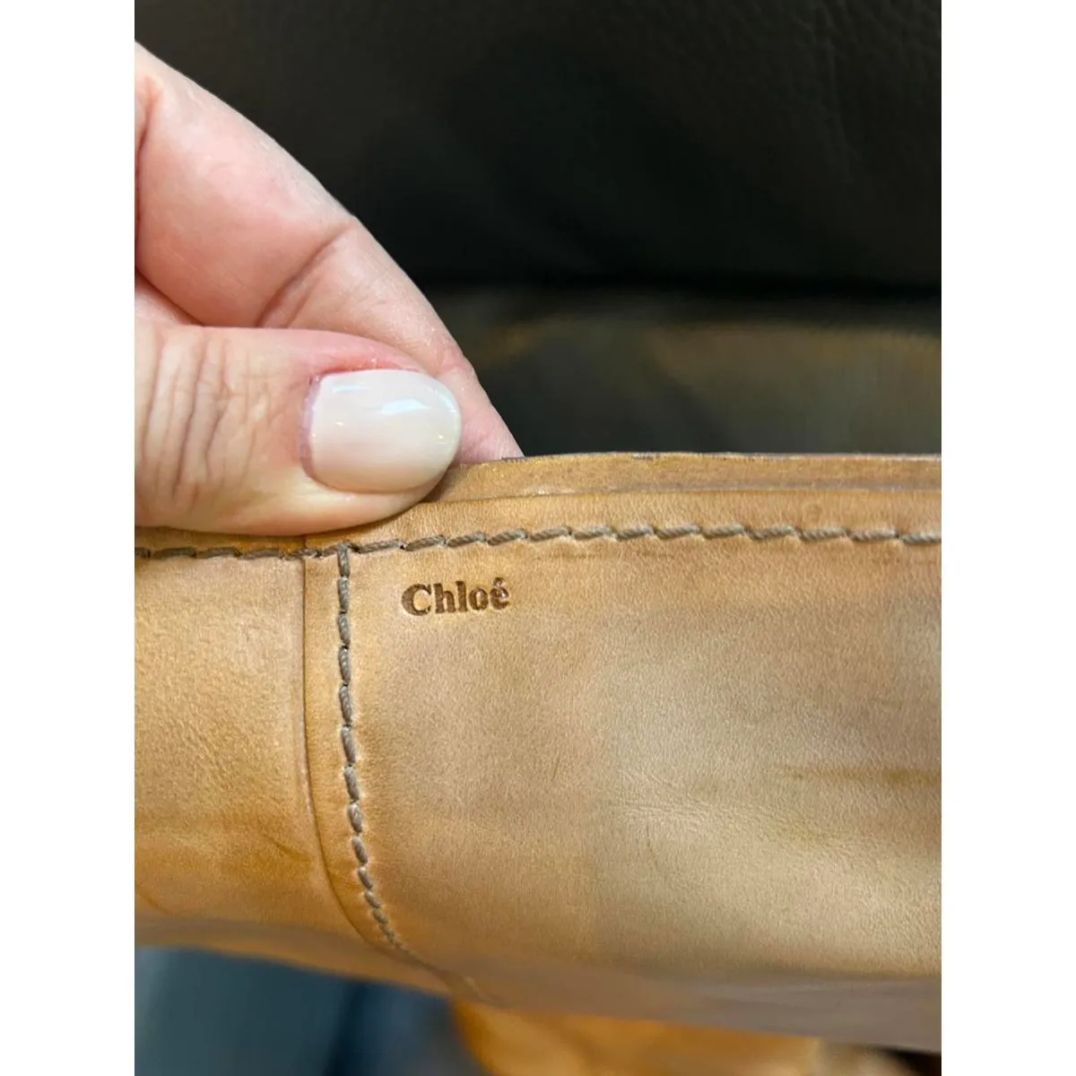 Chloé Women's Knee-High Leather Boots - Image 4