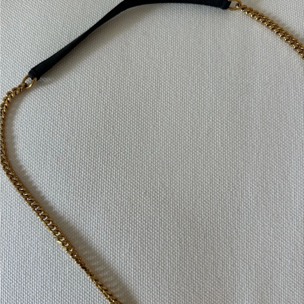 Yves Saint Laurent Lou Mini Black Quilted Leather Crossbody Bag - Image 3