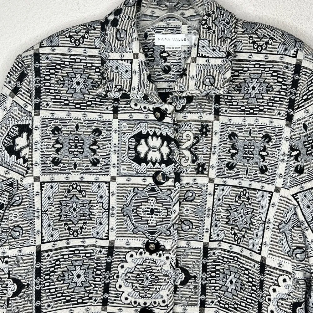 Napa Valley Jacket‎ Black Size XL - Image 3