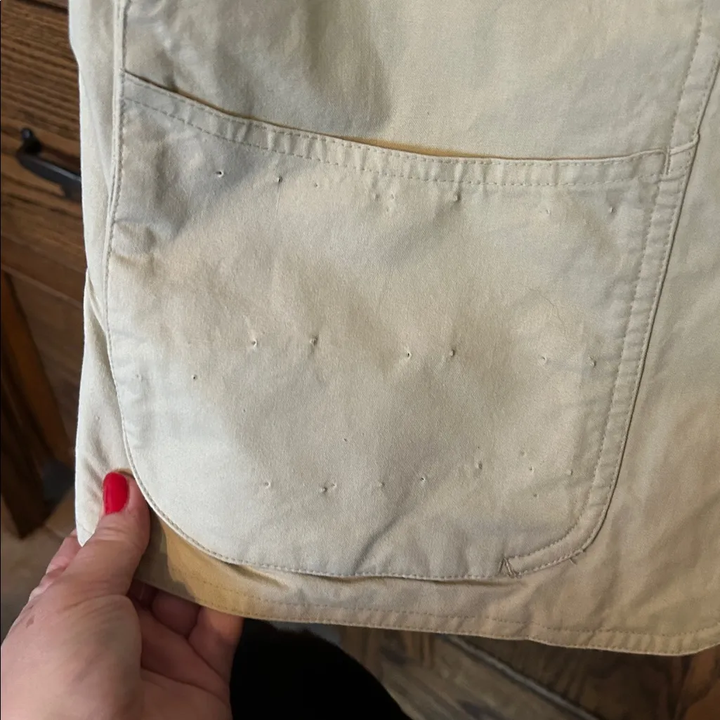 Orvis Vintage Women's Fly Fishing Hunting Vest Khaki Tan Utility Size Large‎ - Image 5