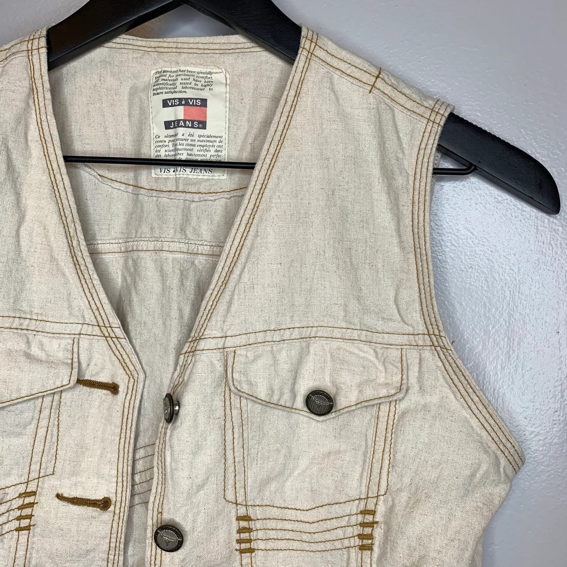 Vis a Vis Jeans Vest - Image 4