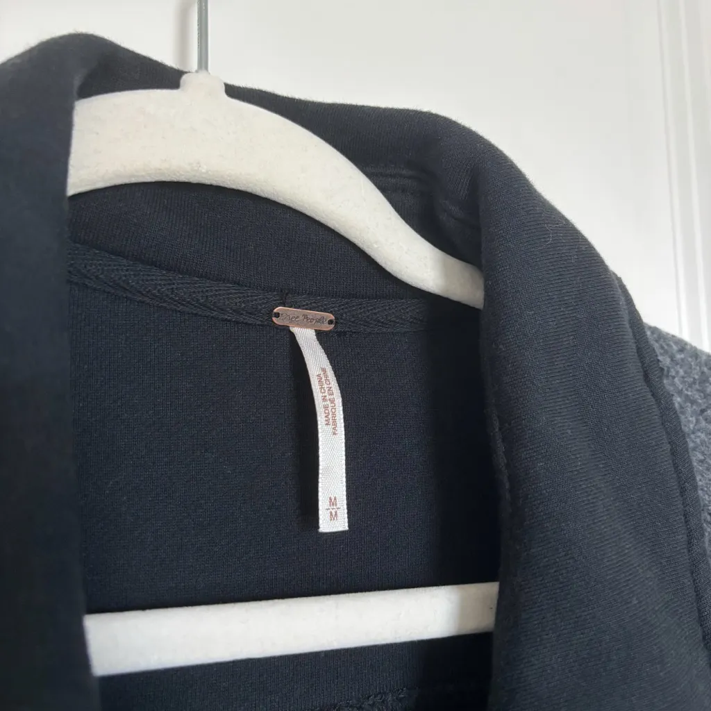 NEW Free People Ruby Jacket Shacket Washed Black - Image 8