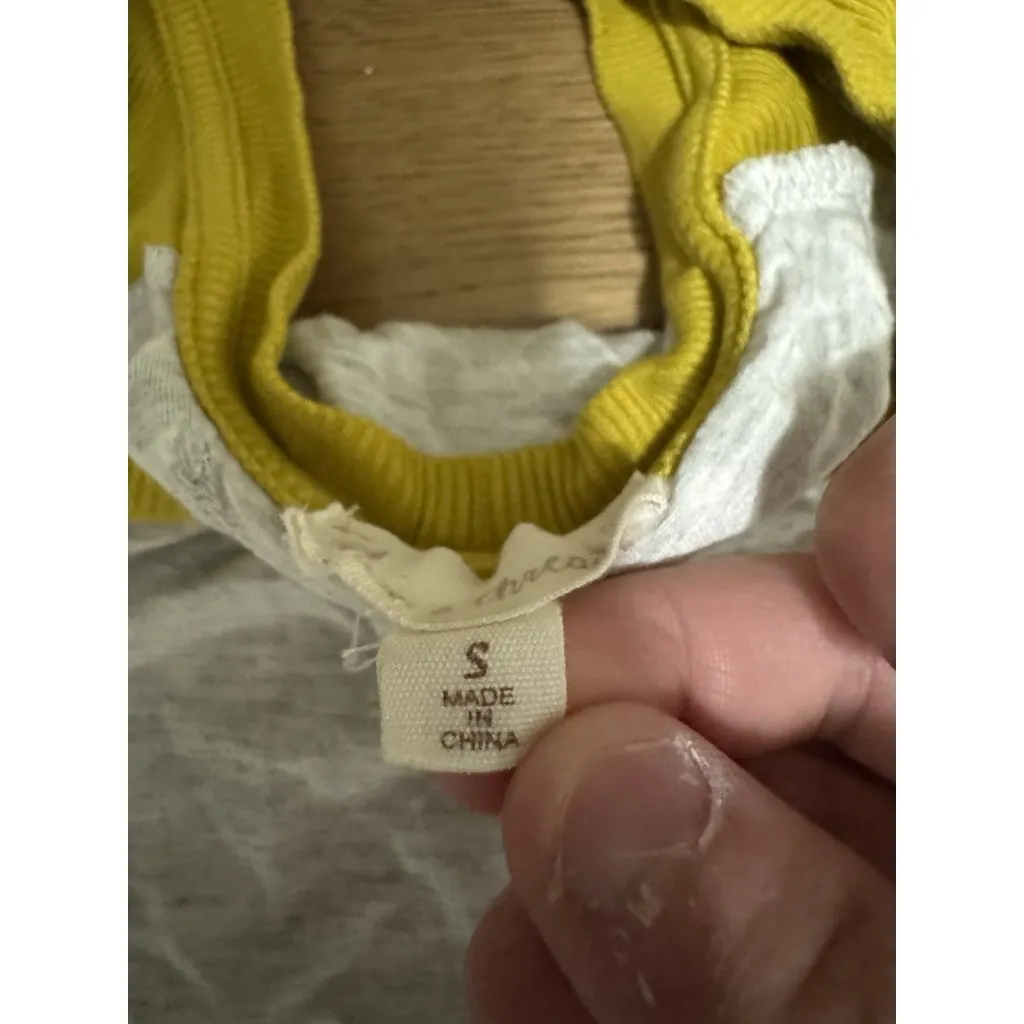 Anthropologie Hem‎ & Thread Women Size Small Tank Top Stretch Boho Loungewear - Image 6