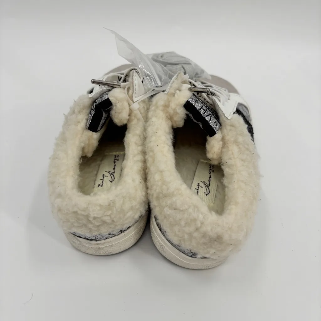 Vintage Havana Mellow Sherpa lined Snake Slip On Sneakers - Image 4