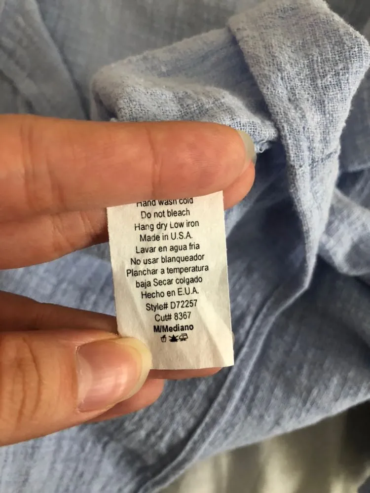 Pottery’s Pot Baby Blue Knot Top - Image 3