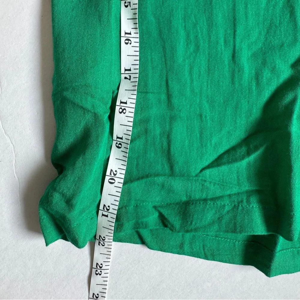 FRNCH  Paris Women’s Green Culottes Pants Size Medium NWT - Image 6