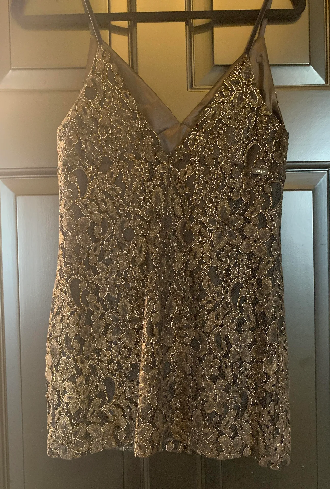 Black and Gold  dress - Image 3