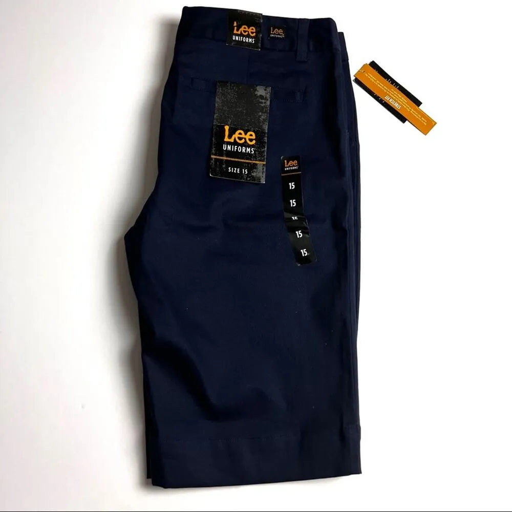 Lee Uniforms Dark Navy Bermuda Shorts Sz 15 - Image 2