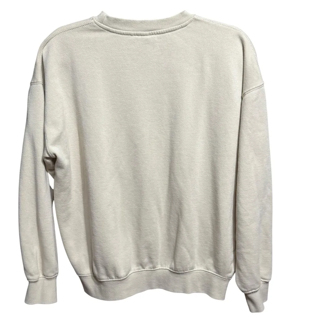 Reflex Cream Los Angeles Women’s Sweatshirt Sz S minimalist 90s y2k graphic - Image 2