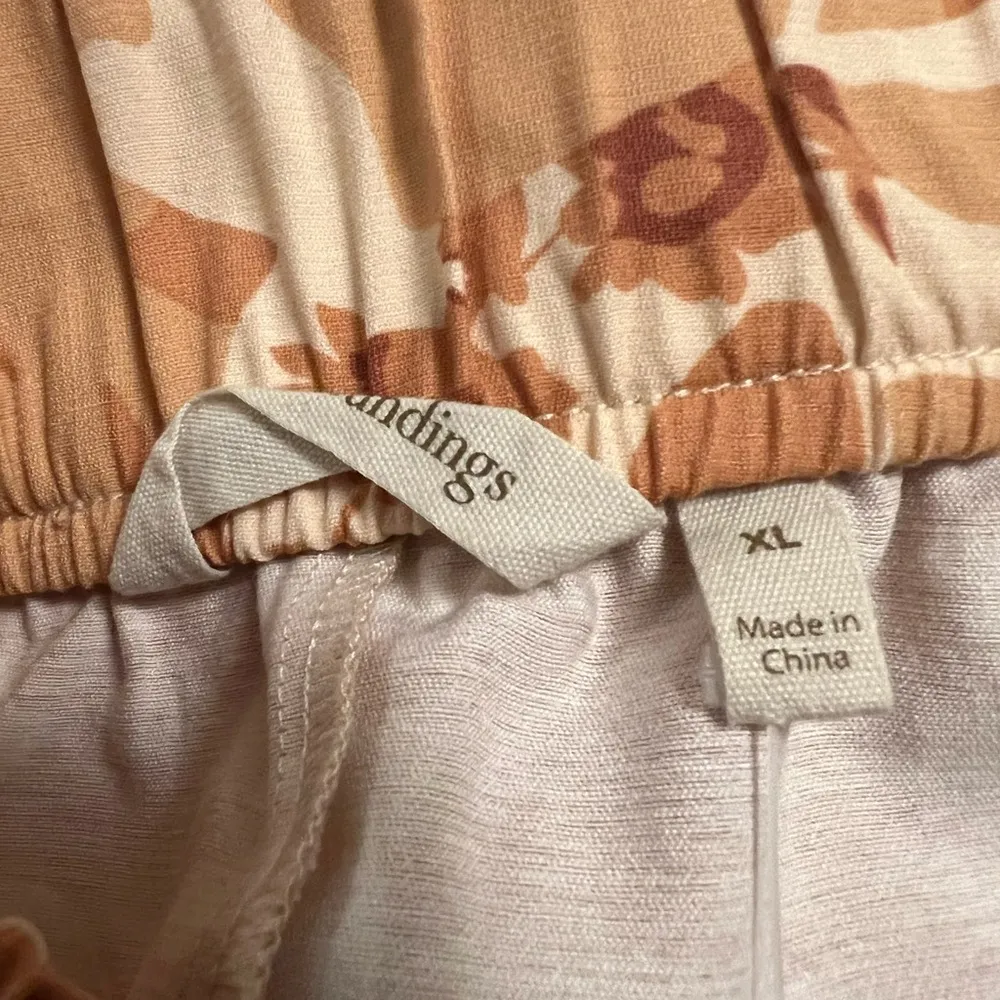 Soft Surroundings Wide Leg Pants Grand Gardens Trousers Leaves NWT Size XL 18 - Image 11