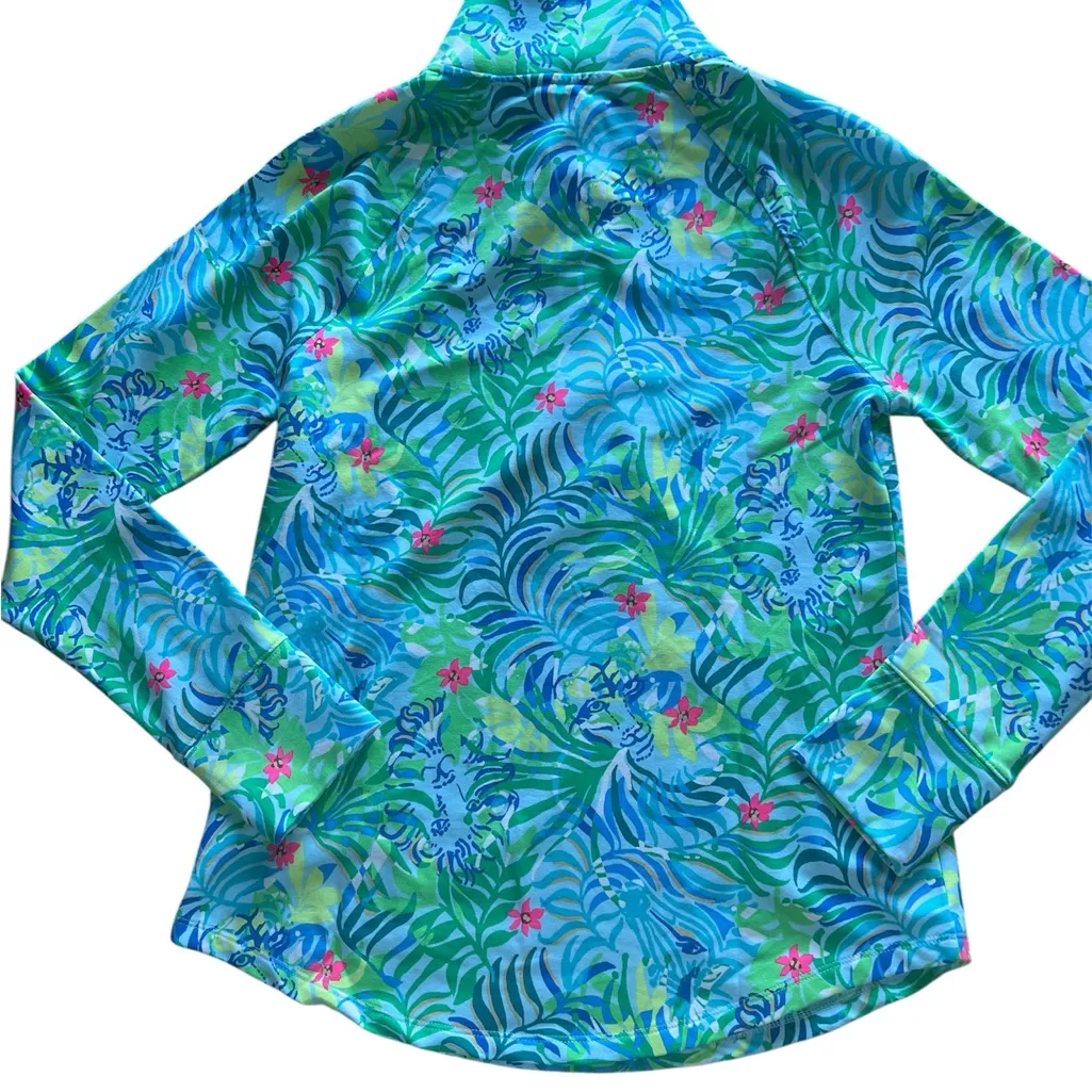 NWT Lilly Pulitzer UPF 50+ Skipper Popover size‎ XS - multi Via Parigi-MSSRP $98 - Image 7