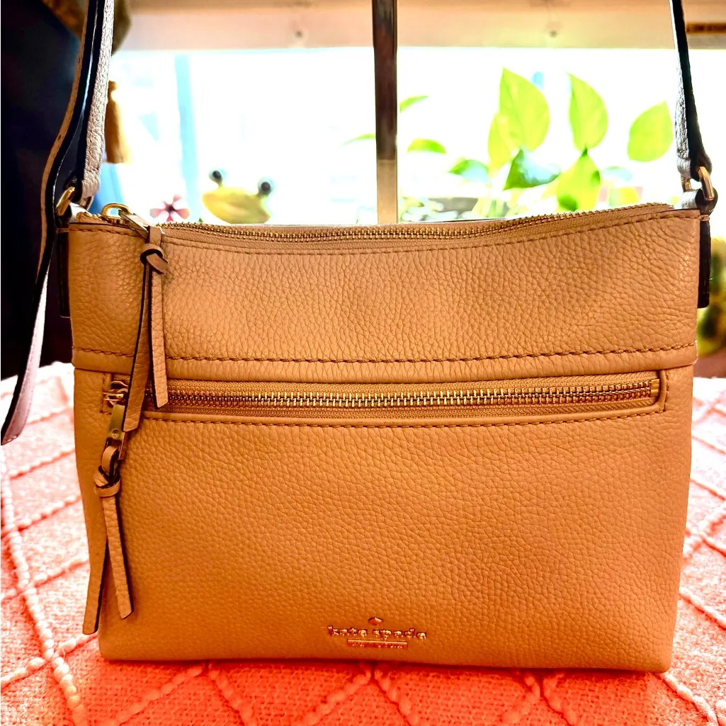 Kate Spade Elegant Tan Crossbody Bag - Image 2