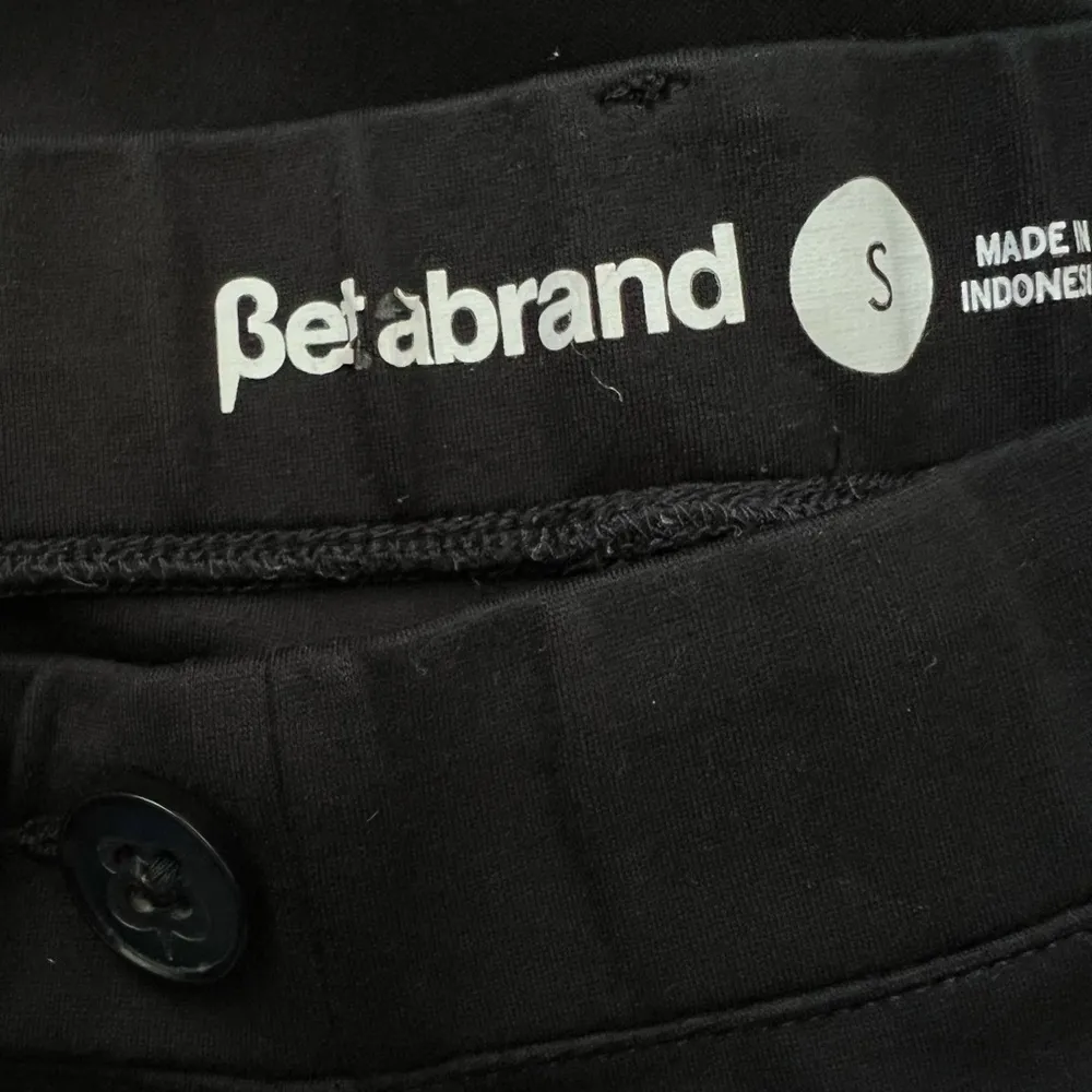 Betabrand Women’s Classic Dress Yoga Pull-on Pants | Black | Small - Image 4