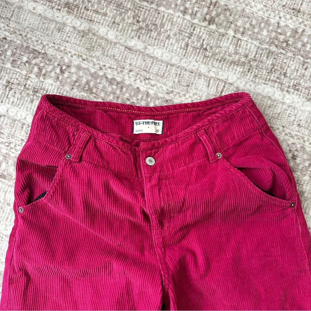 Free People The Harlow Wide Leg Cord Jeans - Image 3
