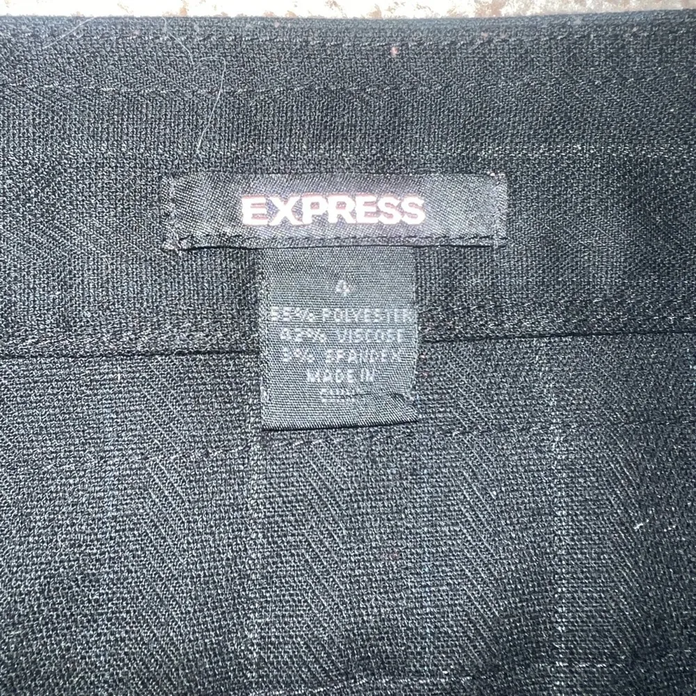 EXPRESS Vintage Schoolgirl Triple Belt Buckle Skirt - Image 6