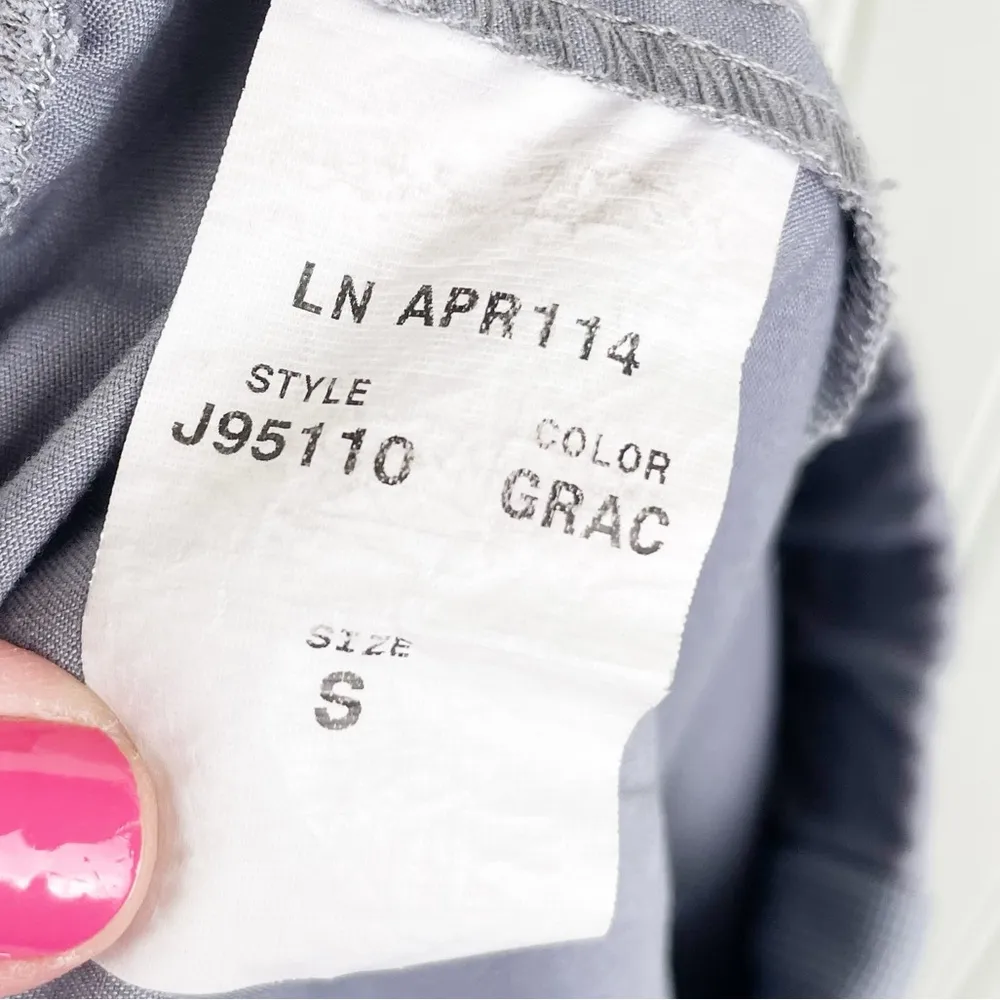 Jaanuu Drawstring 6 Pocket Scrub Pants Graphite Grey Women's Size Small J95110 - Image 6