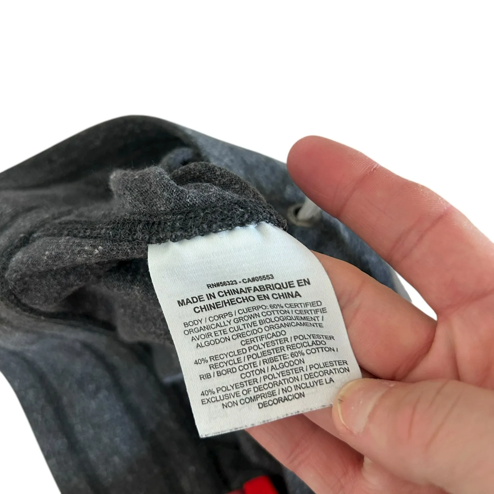 Nike Gray Gym Vintage Capri Jogger Sweatpants Sz XS - Image 4