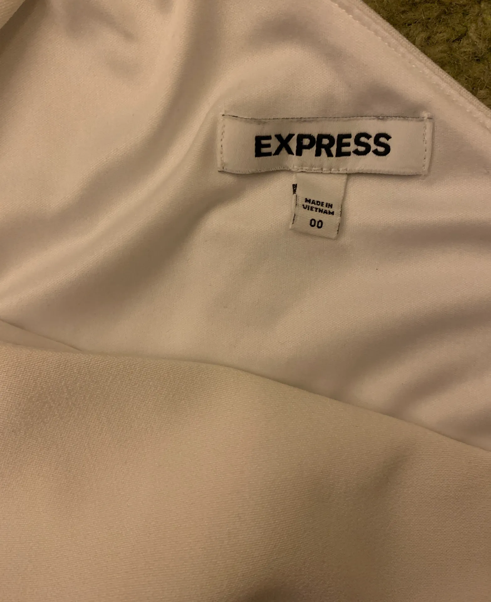 White One Shoulder Cocktail Dress - Image 3