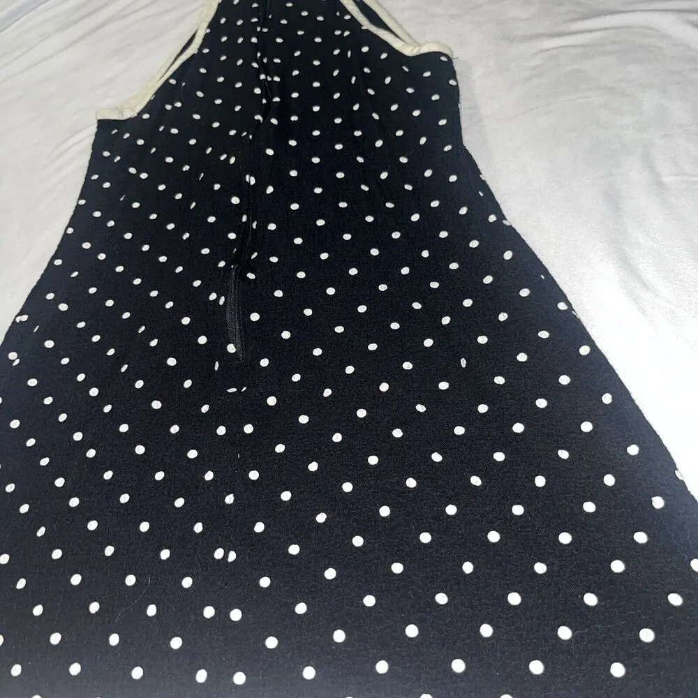 Byer Too! Vintage Sz 7 With Polka Dot Pattern Shift Dress XS - Image 10