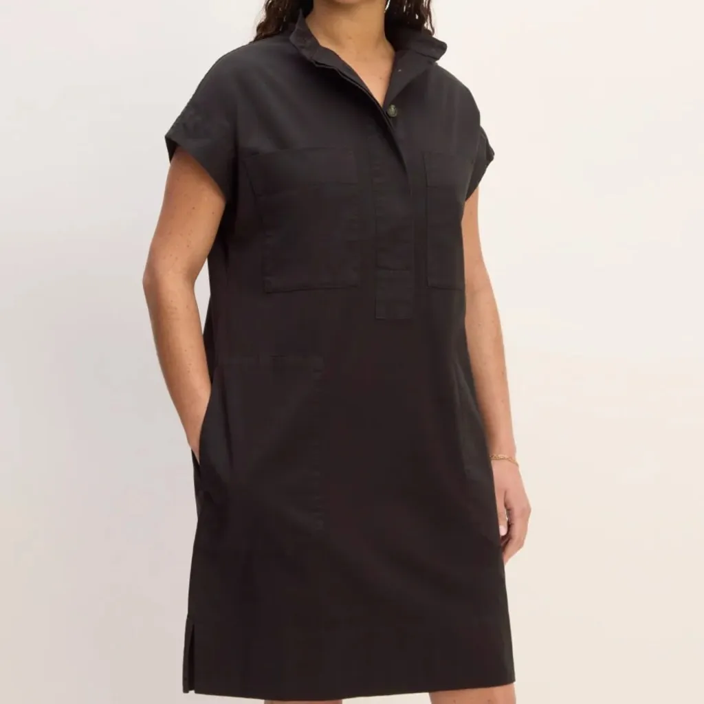 Everlane The Easy Workwear Dress in Black - Image 2