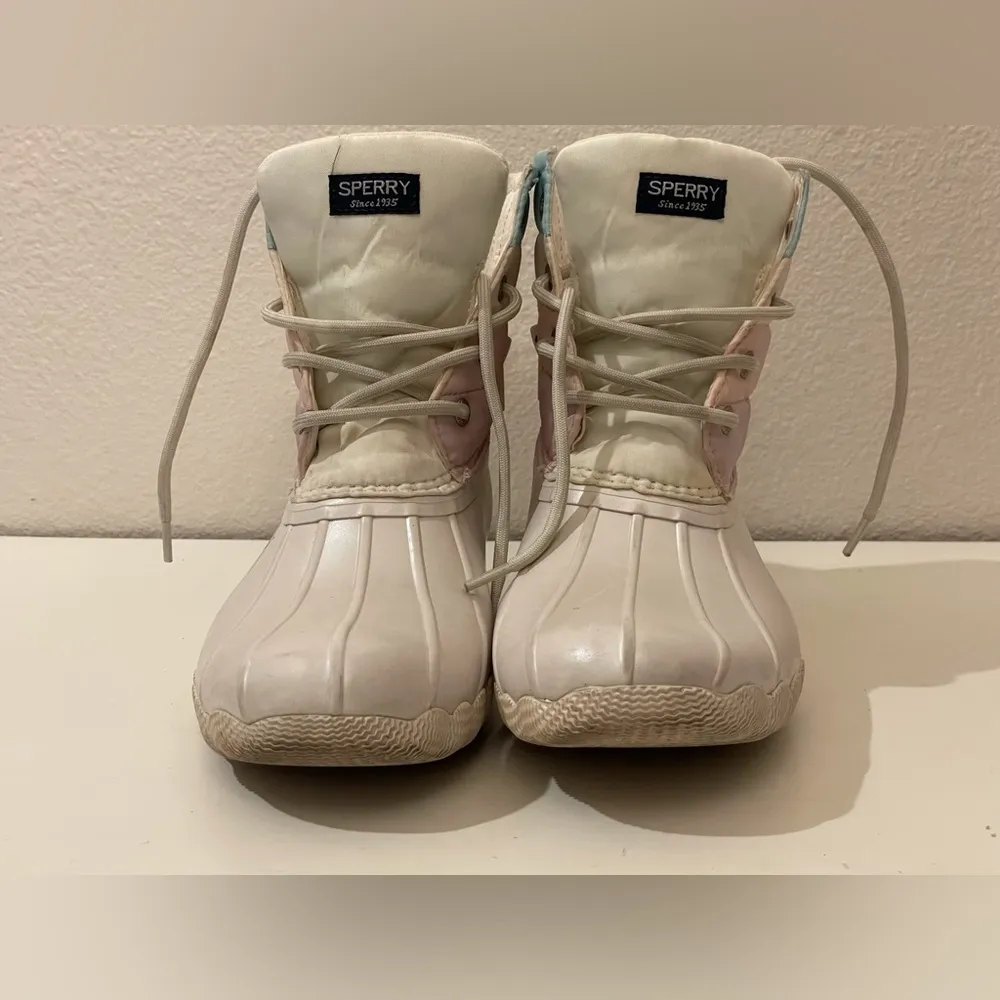 SPERRY TOP-SIDER® Saltwater‎ Water Resistant Boots Size 4 M - Image 6