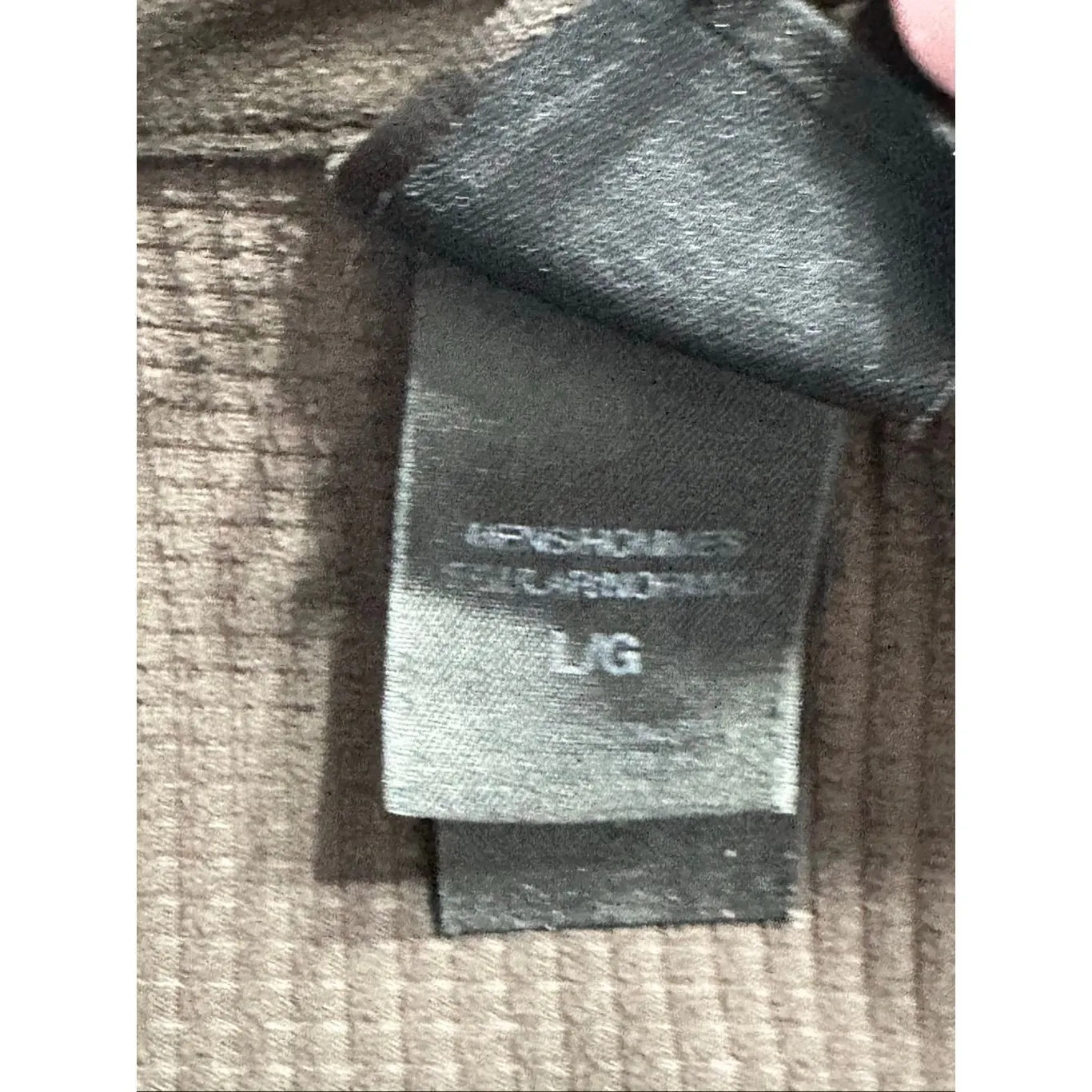 The North Face  Fleece Mens Large Brown Windwall Jacket Full Zip Lined - Image 4