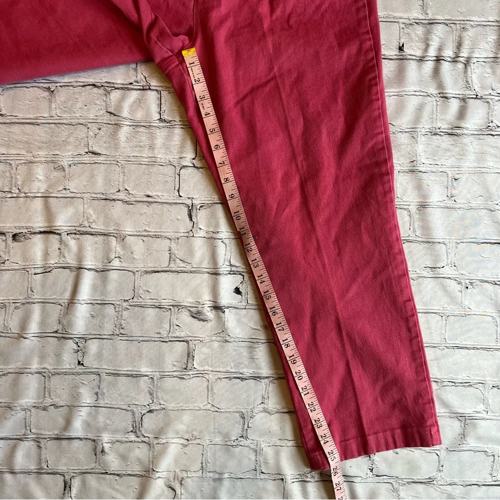 Gloria Vanderbilt Red Jeans Amanda 16 Pants - Image 8