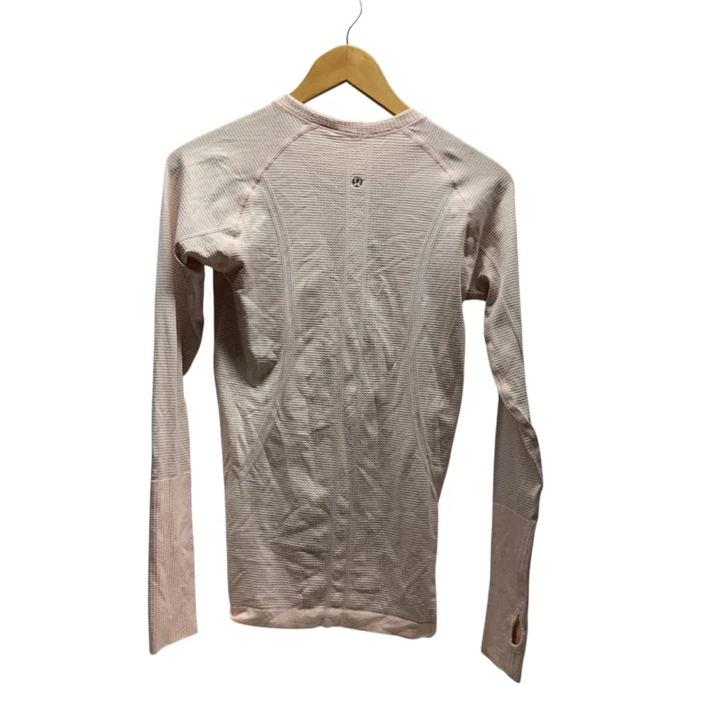 Lululemon Swiftly Tech Long Sleeve Top Baby pink - Image 6