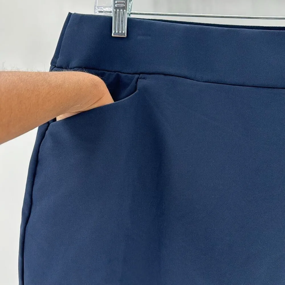 Greg Norman Skort Pickleball Tennis Golf Skirt Blue Elastic Waist fishing size L Size L - Image 2