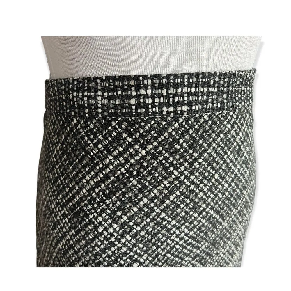 Worn Once Womens Vintage Gap Classic Tweed City Chic Plaid Skirt - Sz 14 - Image 2