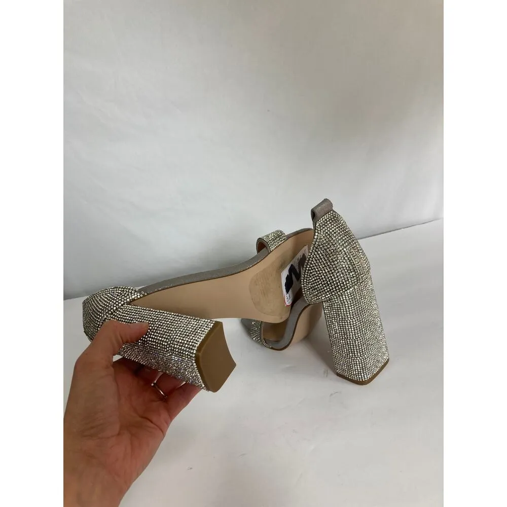Steve Madden Carrson Sparkle Slide on Heel Size 7 - Image 5