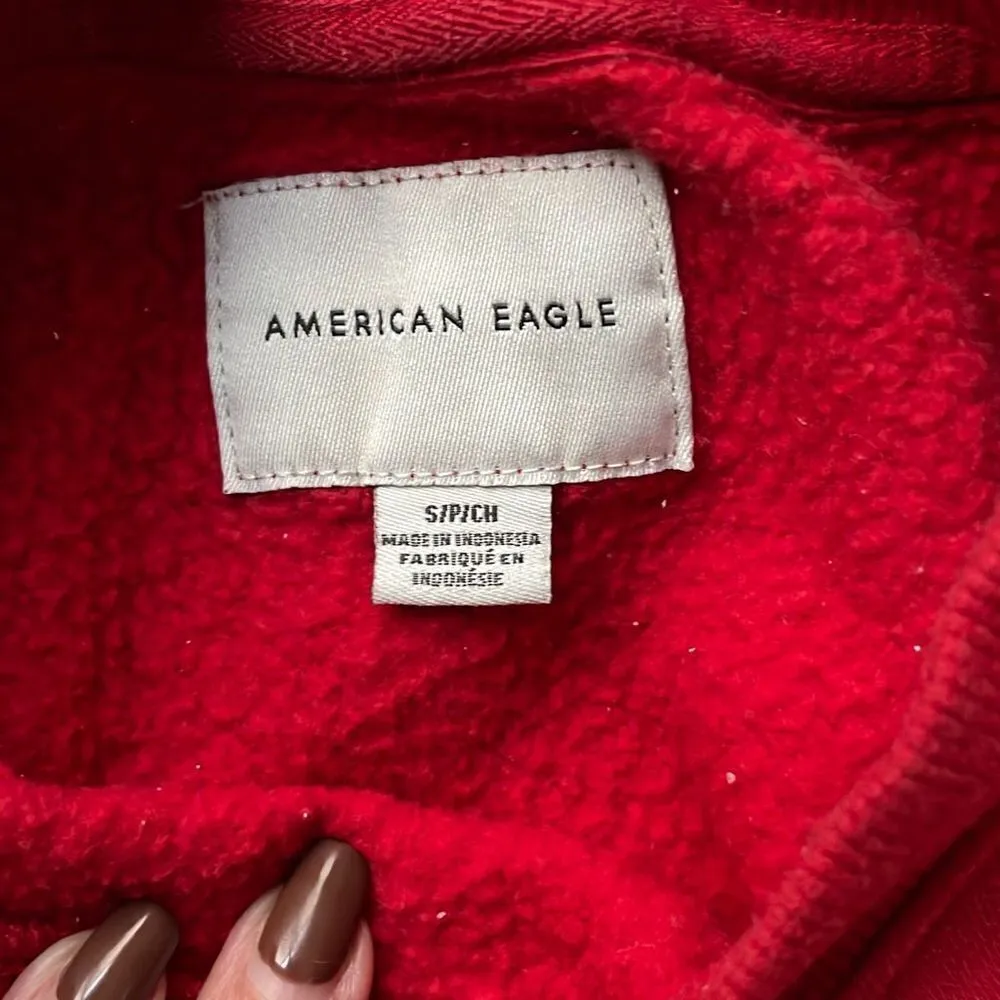 Women’s American Eagle Sweatshirt Bundle. Size Small.‎ Pink - Image 7