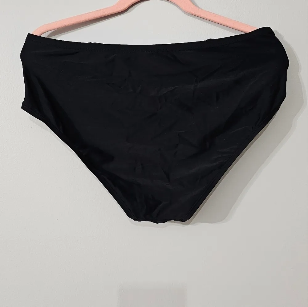 Kona Sol Smocked Side Bikini Bottom [PLUS SZ 14W ] - Image 4