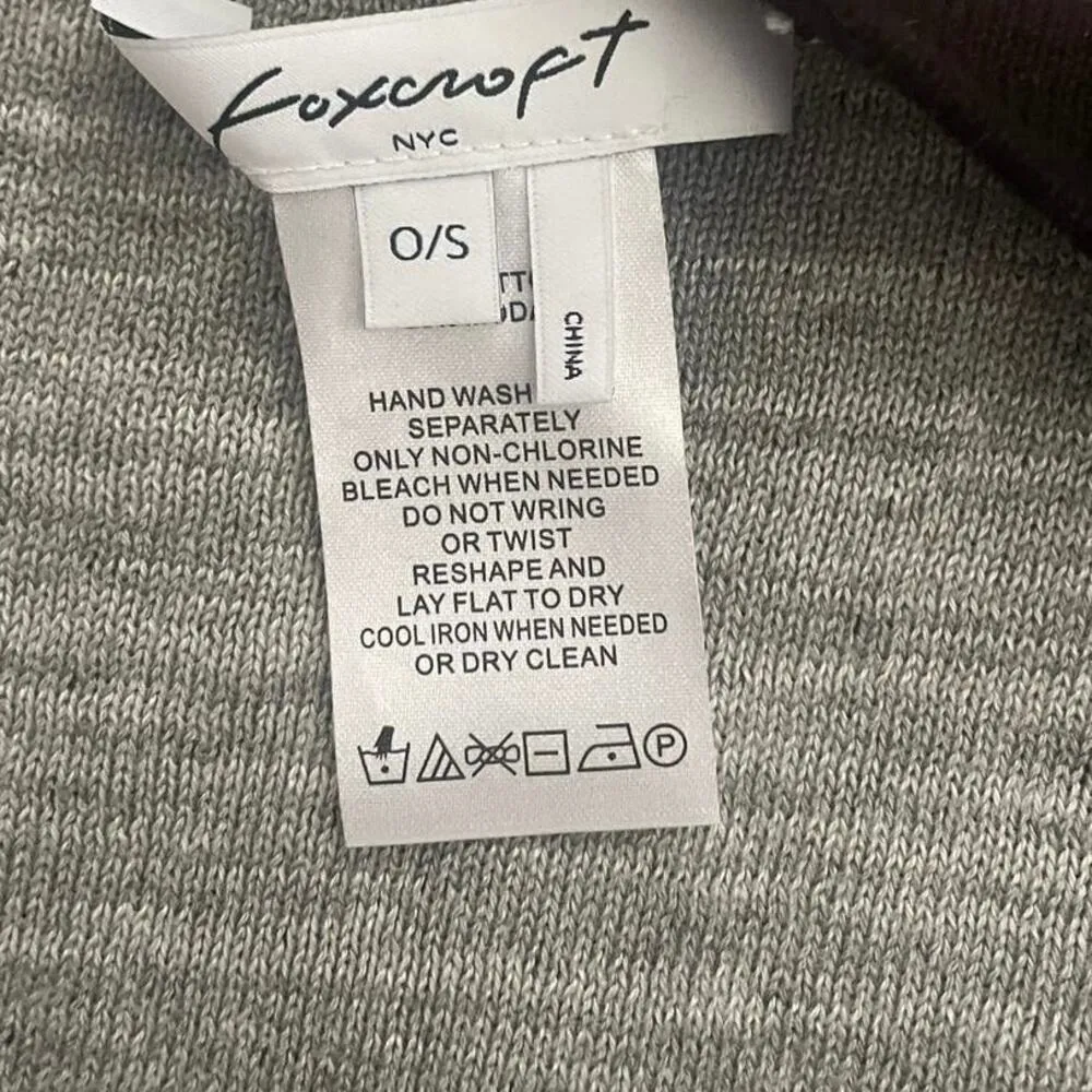 Foxcroft ANJUNA NYC Reversible Shrug/Poncho, One Size Fits All, B80, $45, New - Image 2