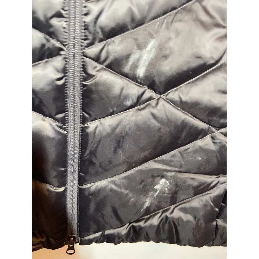 The North Face 550 Down Aconcagua Parka II Full Zip Hooded Black Large - Image 4