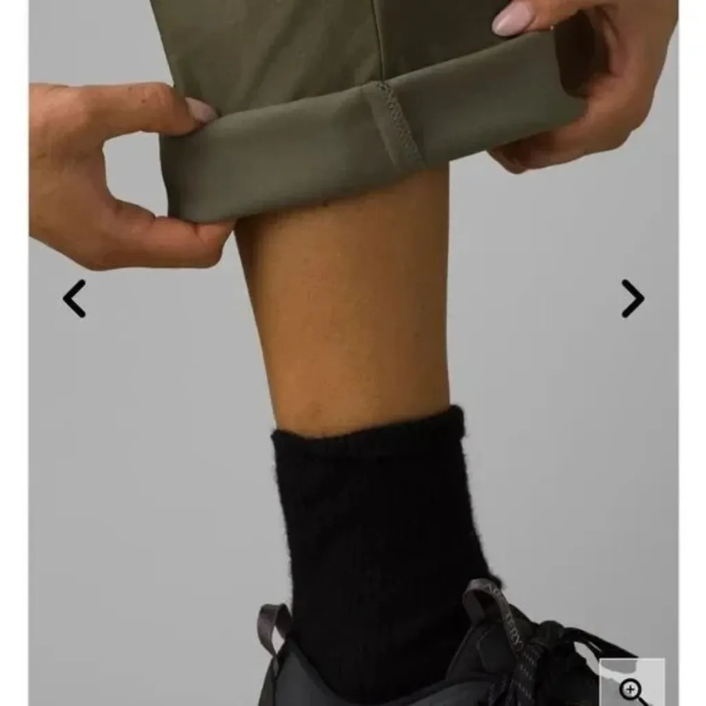 NWT Prana Halle Straight Pants Plus II in Sage‎ Camo Outdoors UPF Stretch 20W - Image 15