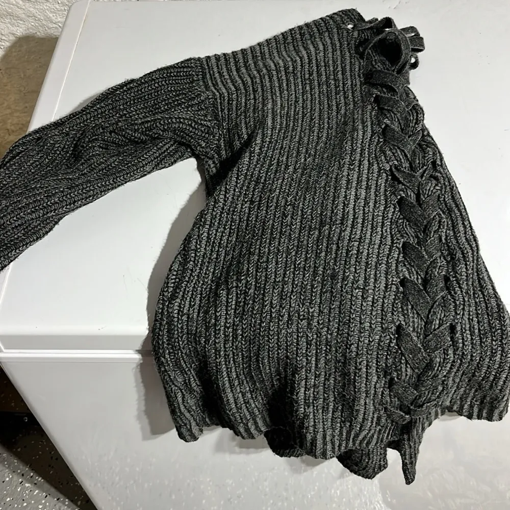 Black oversized Cardigann - Image 2