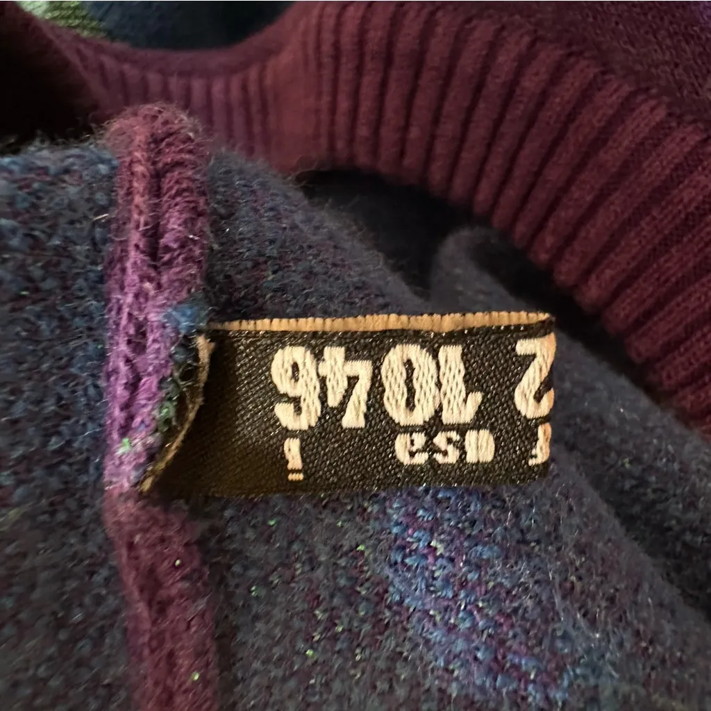 Love Moschino Women's Colorblock Long Sleeve Ribbed Knit Sweater Dress Size 10 - Image 9