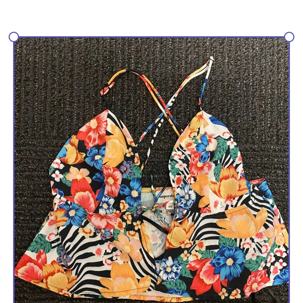 REVOLVE Multicolor Floral Camisole - Image 2