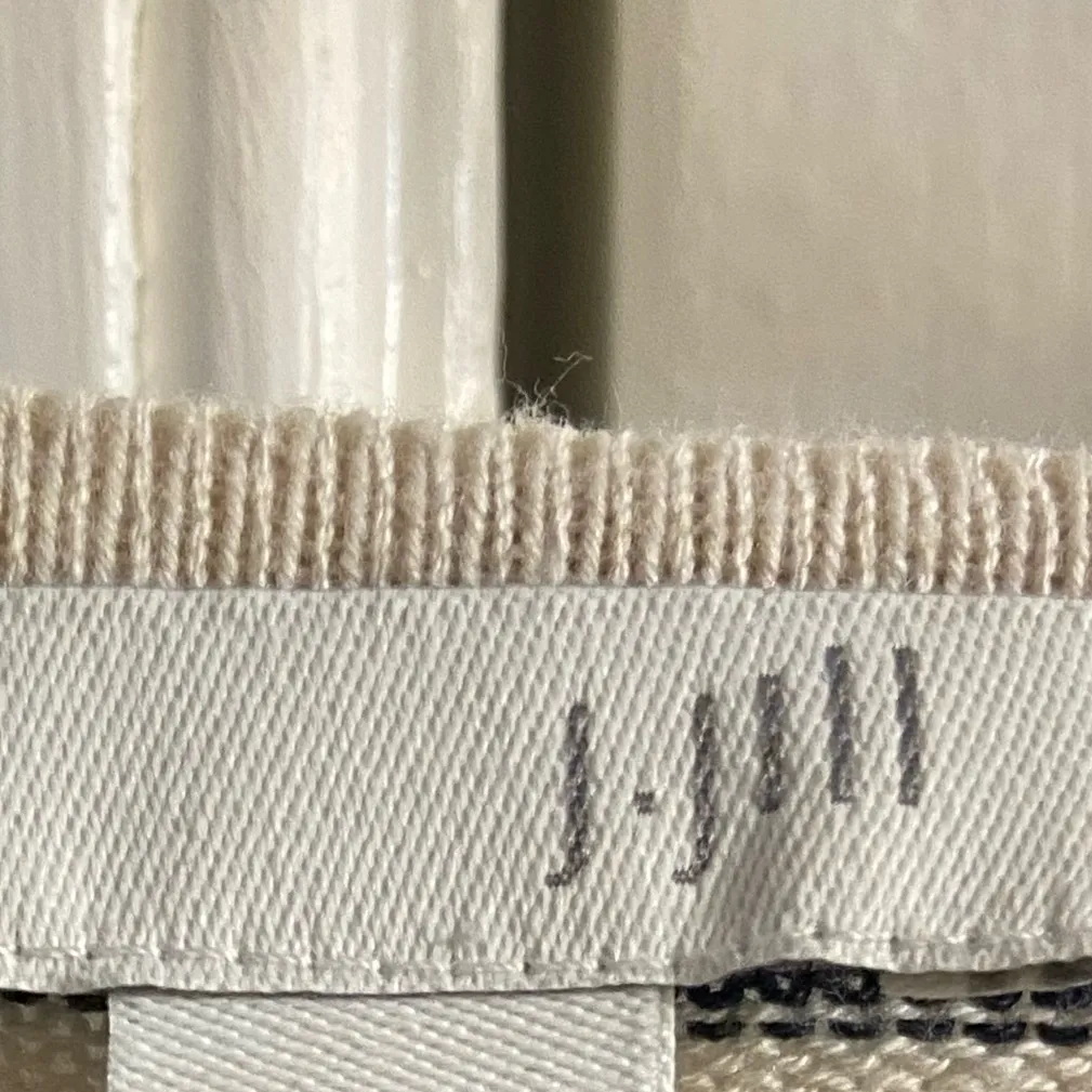 J Jill oatmeal heather lace up pull over sweater 2X - Image 7