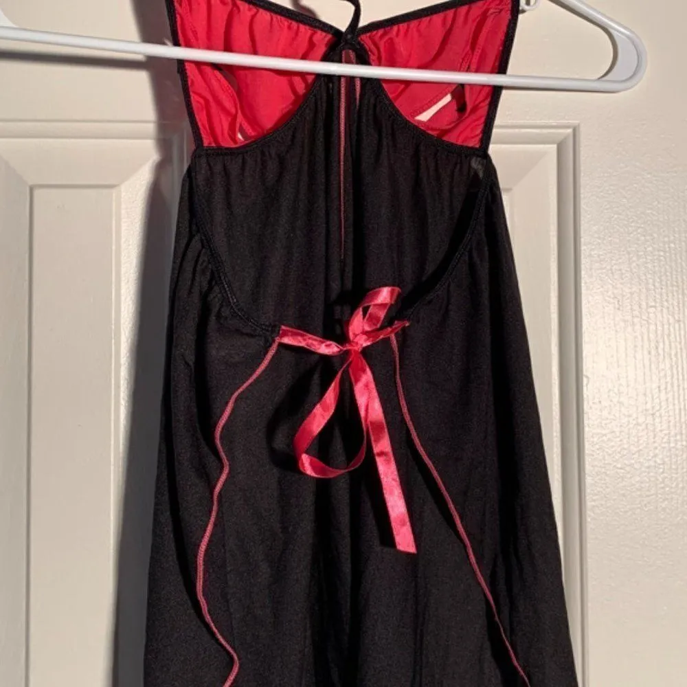 Valentine Negligee One Size Fits Most Pink - Image 4