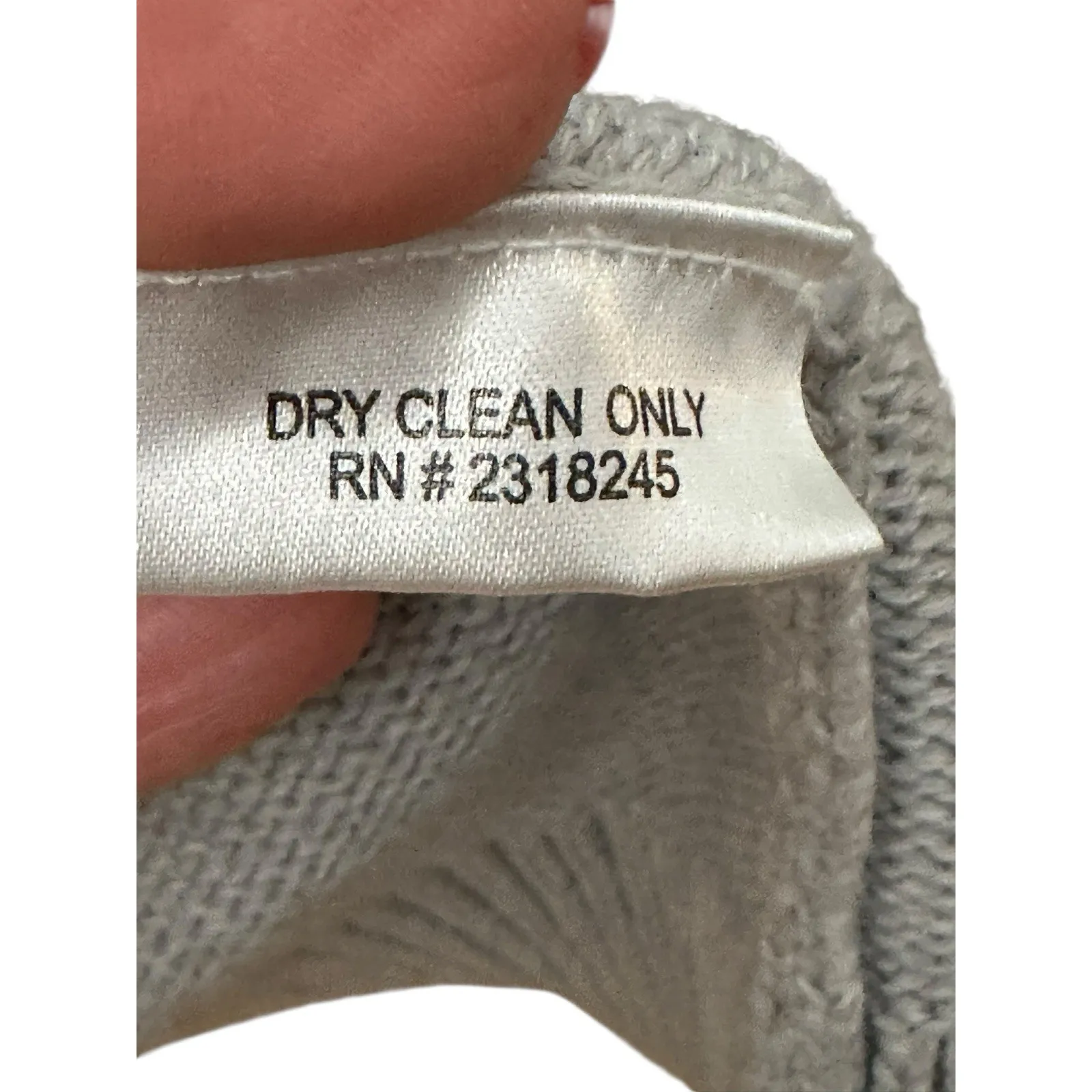 Vineyard Vines Womens XS Long Toggle Button Cardigan Sweater Grey Cashmere AB4-1 - Image 5