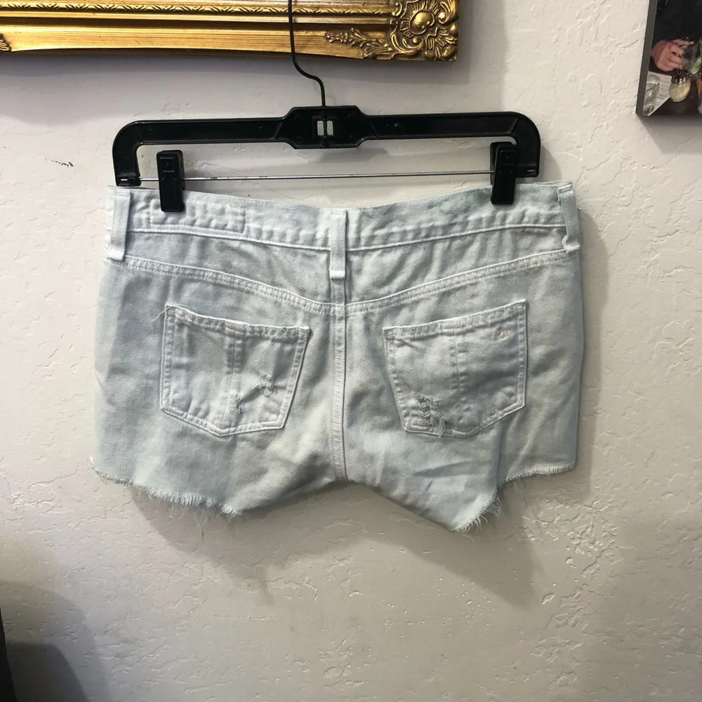 Rag & Bone Cut Off Jean Shorts - Image 3