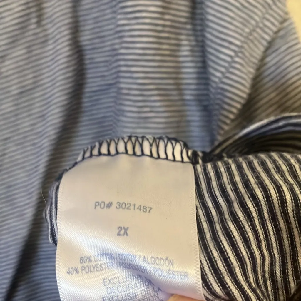 FINAL MARKDOWN Nautica tank top 2x - Image 3