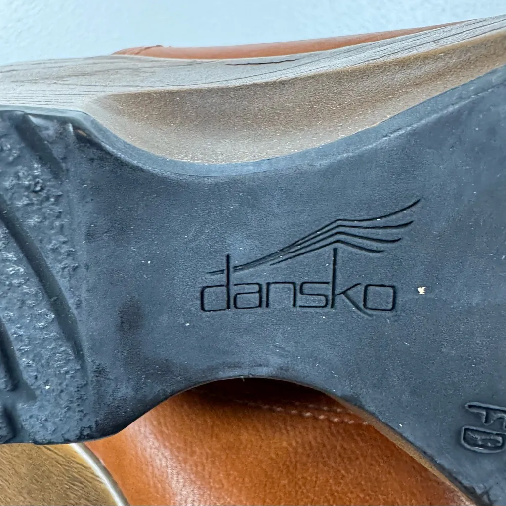 Dansko Candice Brown Leather Boots Size 41 - Image 7
