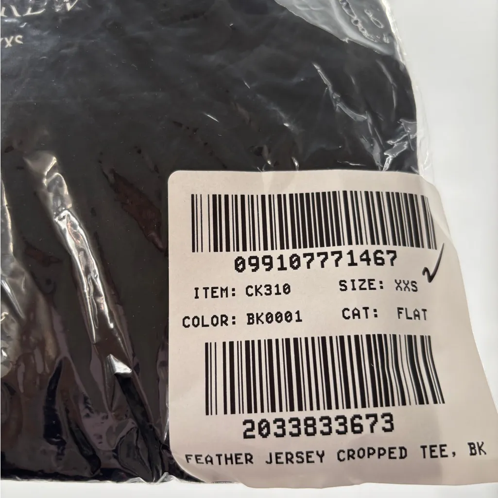 J.Crew Feather jersey cropped T-shirt - Image 5