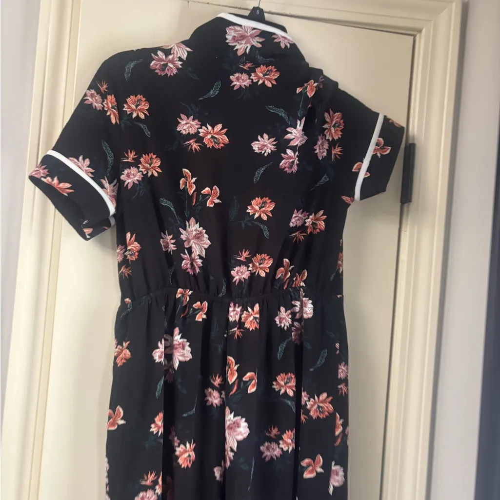 New Floral Black Jumpsuit - Image 6