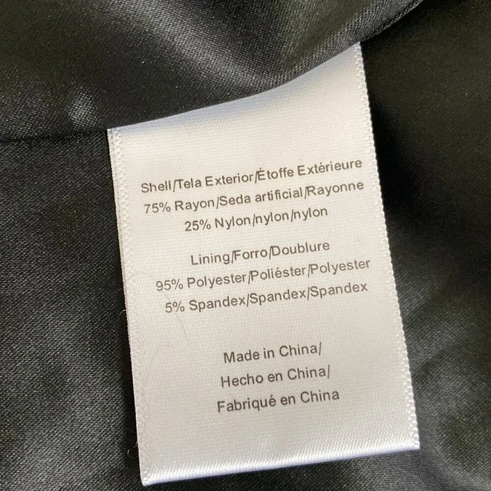 ModCloth Dress Crushed Black Velvet Babydoll Mini with Bow Twist Back Size 4 - Image 12