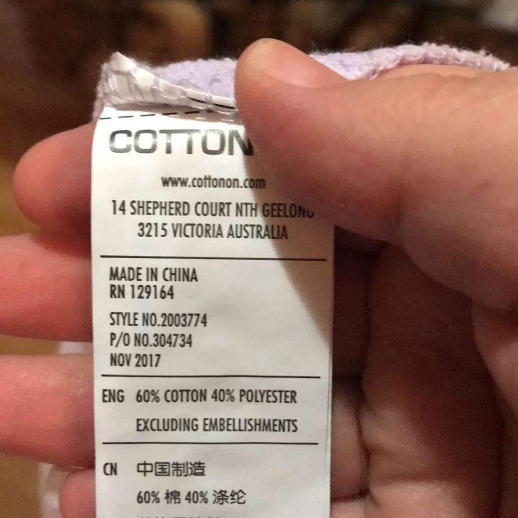 New Cotton on Miami lavender light sweater cropped - Image 5