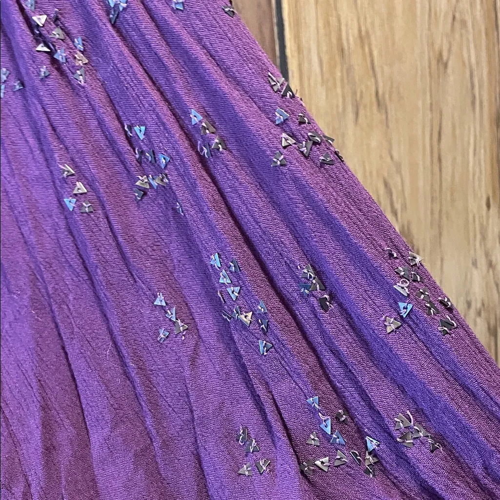 Free People Deep Purple Blouse - Image 4